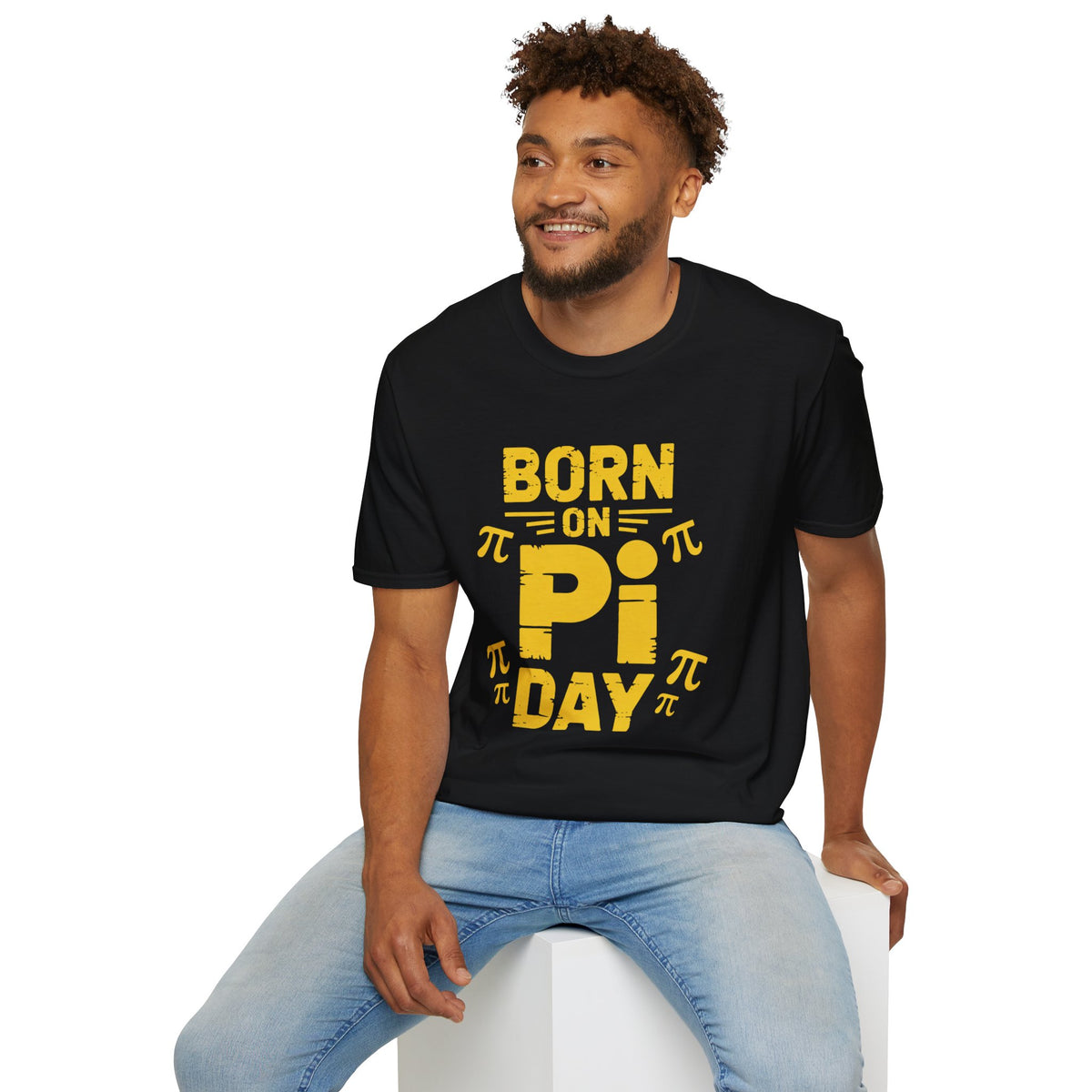Pi Day T-Shirt — "Born on Pi Day" Math Lover Tee