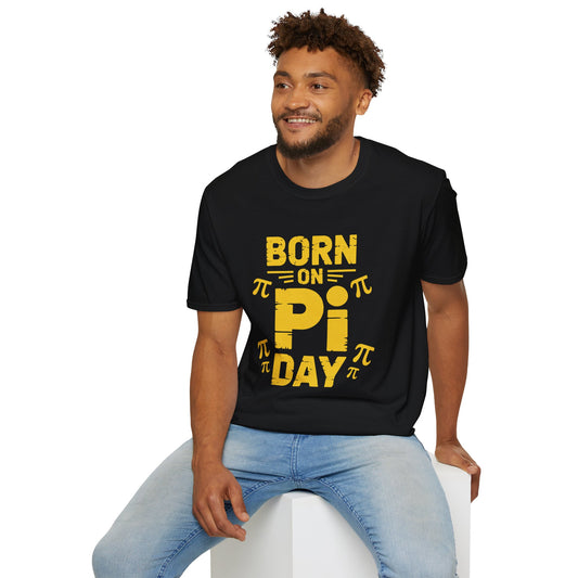 Pi Day T-Shirt — "Born on Pi Day" Math Lover Tee