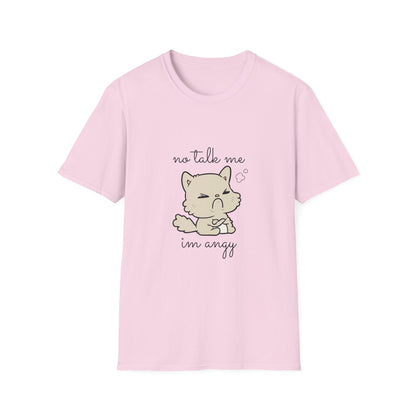 No Talk Me I'm Savvy Cat T-Shirt