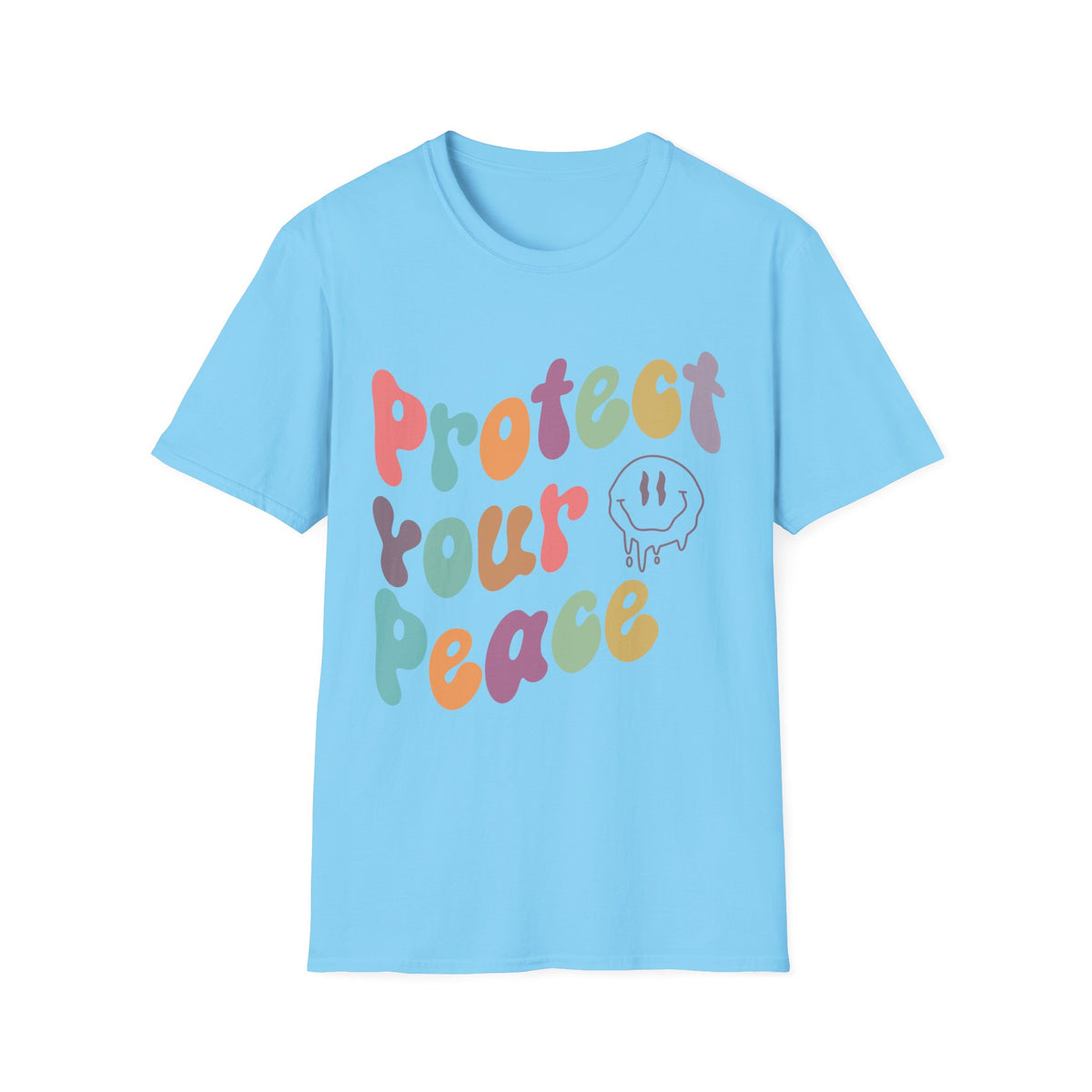 One Day At A Time T-Shirt — Retro Pink Positive Vibes Tee