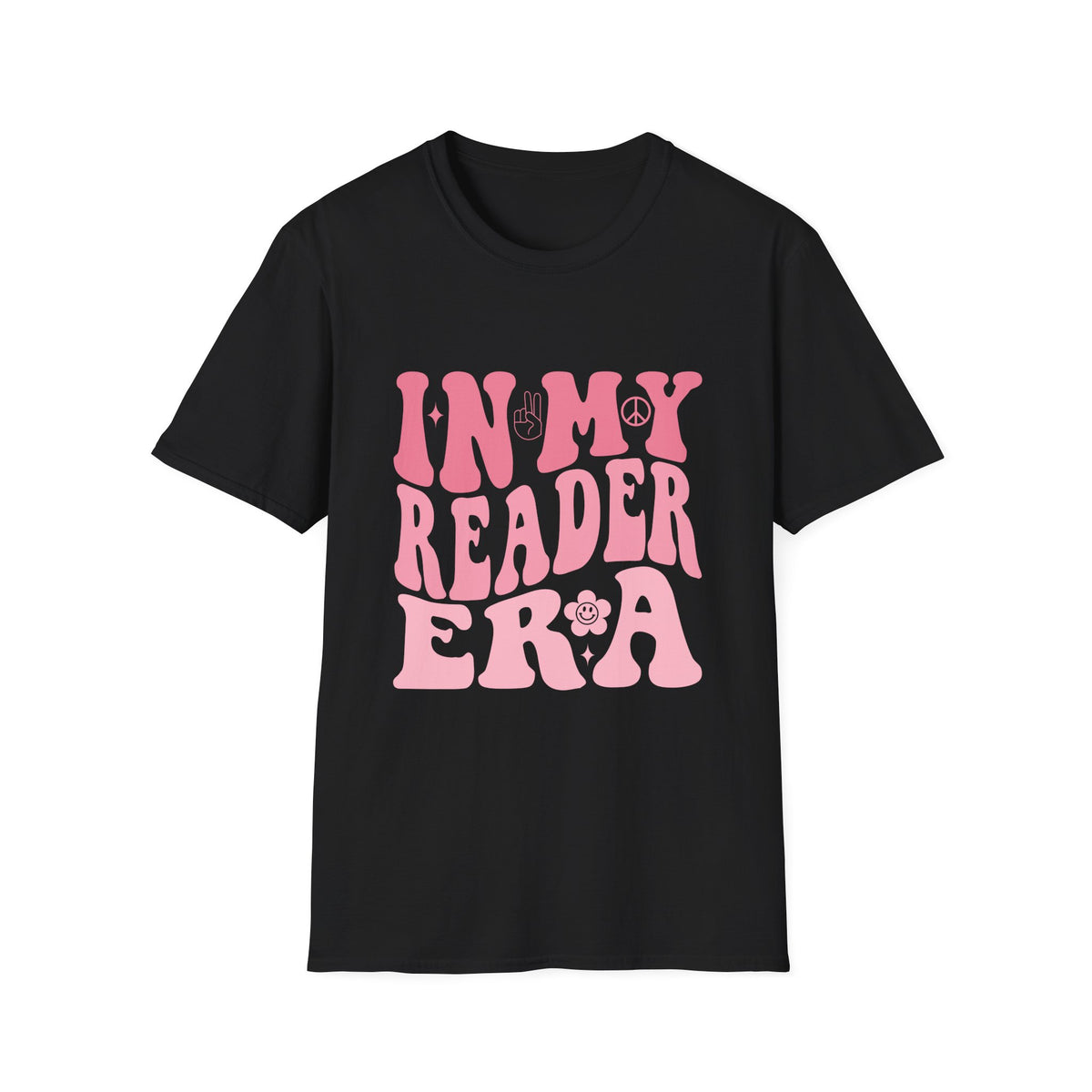 Reader Era T‑Shirt — 'In My Reader Era' Pink Retro Typography Shirt