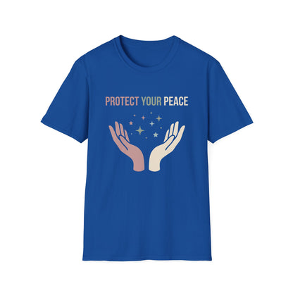 Protect Your Peace T-Shirt — Spiritual Self-Care Graphic Tee