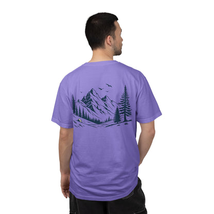 Mountain Ridge — Minimal Wilderness Graphic Tee