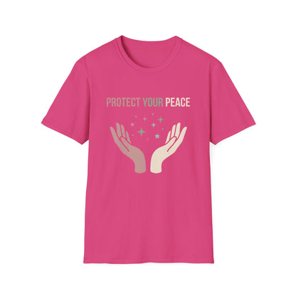 Protect Your Peace T-Shirt — Spiritual Self-Care Graphic Tee