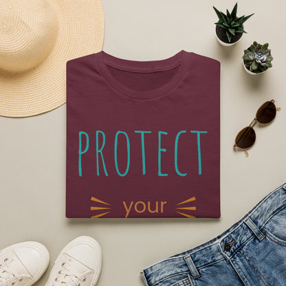 Protect Your Peace T-Shirt — Calm Positive Message Tee