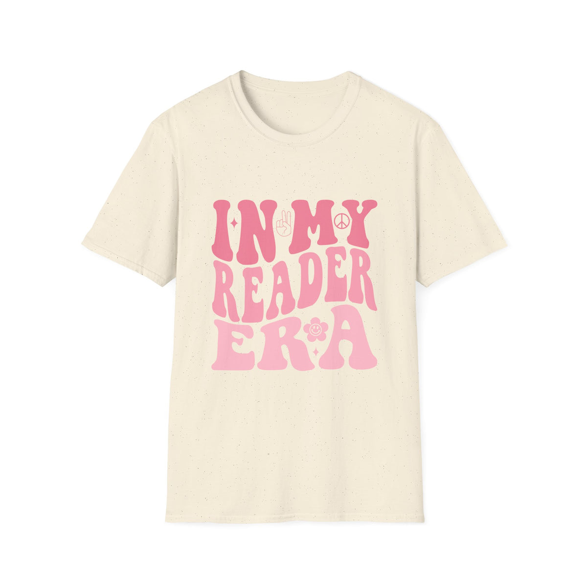 Reader Era T‑Shirt — 'In My Reader Era' Pink Retro Typography Shirt