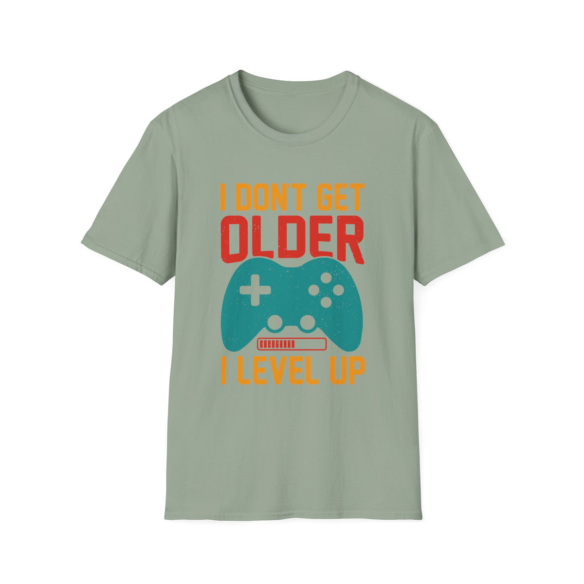 I Don't Get Older I Level Up T-Shirt — Funny Gamer Birthday Tee