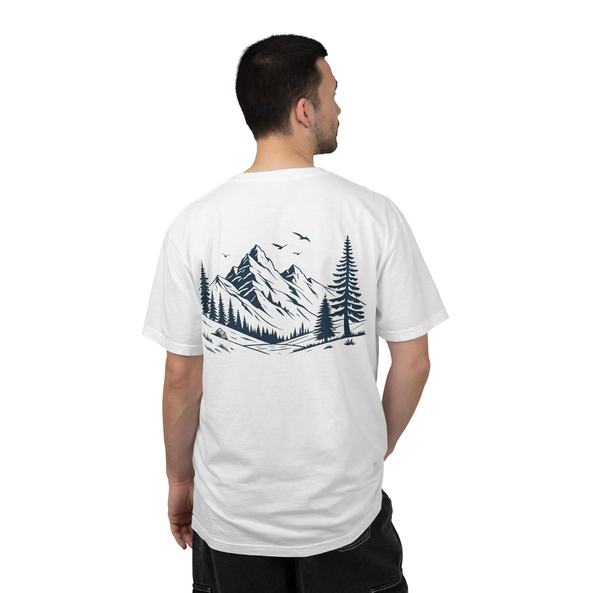 Mountain Ridge — Minimal Wilderness Graphic Tee