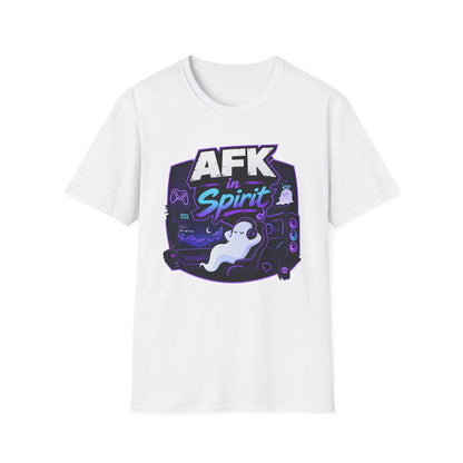 AFK in Spirit T-Shirt — Cute Gaming Ghost Tee