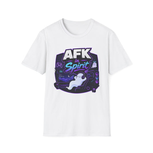 AFK in Spirit T-Shirt — Cute Gaming Ghost Tee