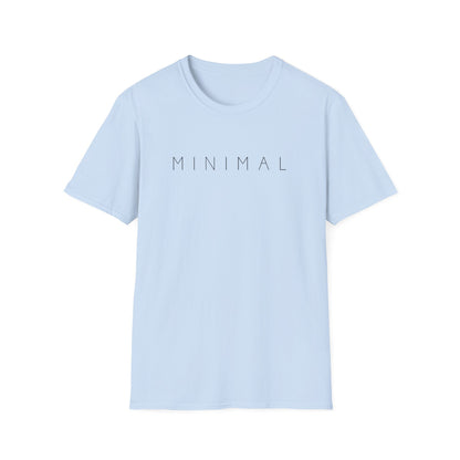 Minimal Graphic T-Shirt — Minimalist Text Tee for Everyday Casual Wear