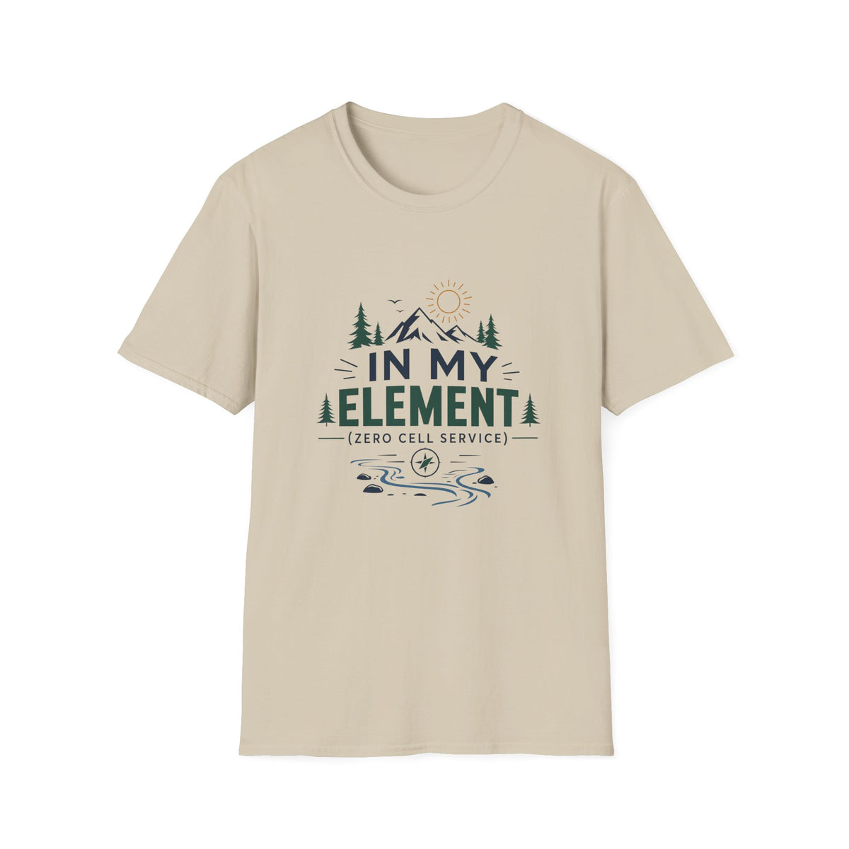 In My Element T-Shirt — Outdoor Camping Nature Graphic Tee