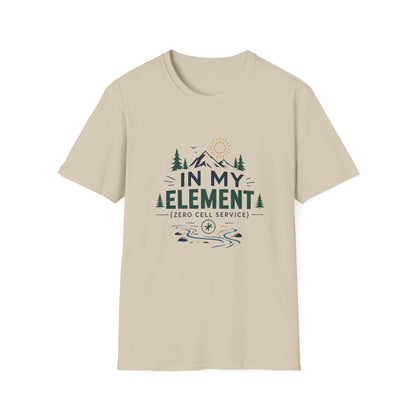 In My Element T-Shirt — Outdoor Camping Nature Graphic Tee