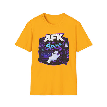 AFK in Spirit T-Shirt — Cute Gaming Ghost Tee