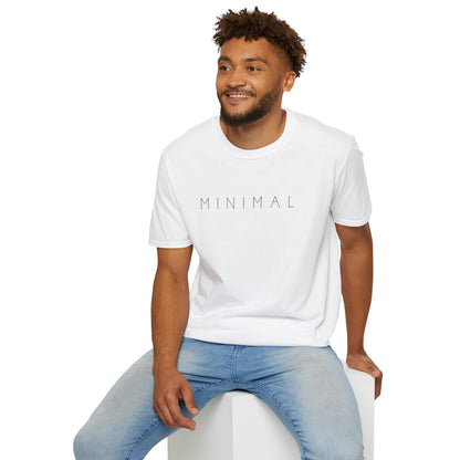 Minimal Graphic T-Shirt — Minimalist Text Tee for Everyday Casual Wear