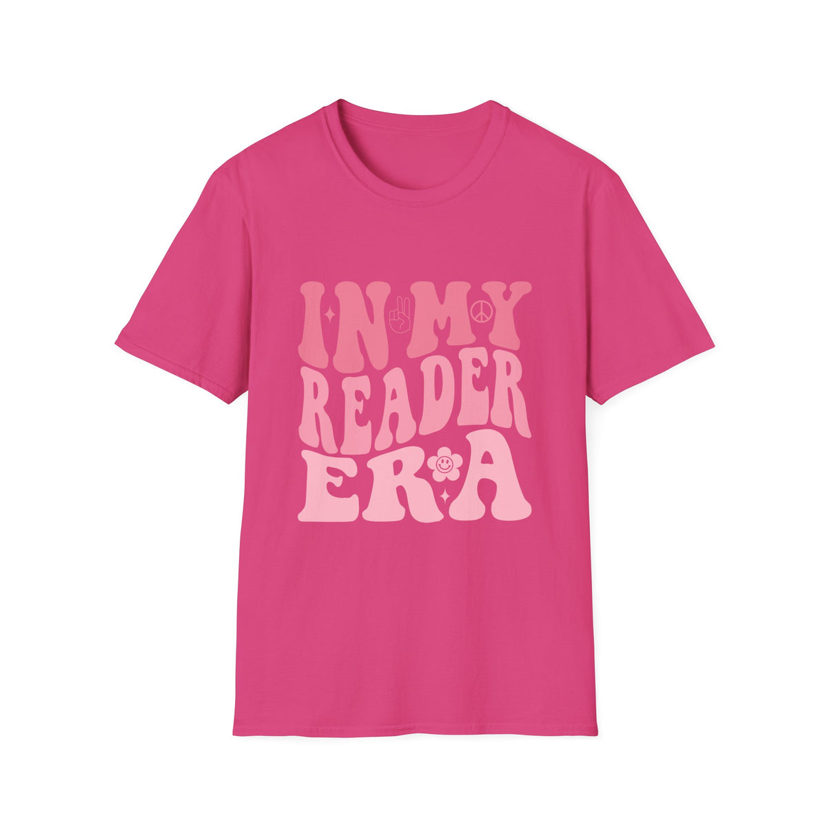 Reader Era T‑Shirt — 'In My Reader Era' Pink Retro Typography Shirt