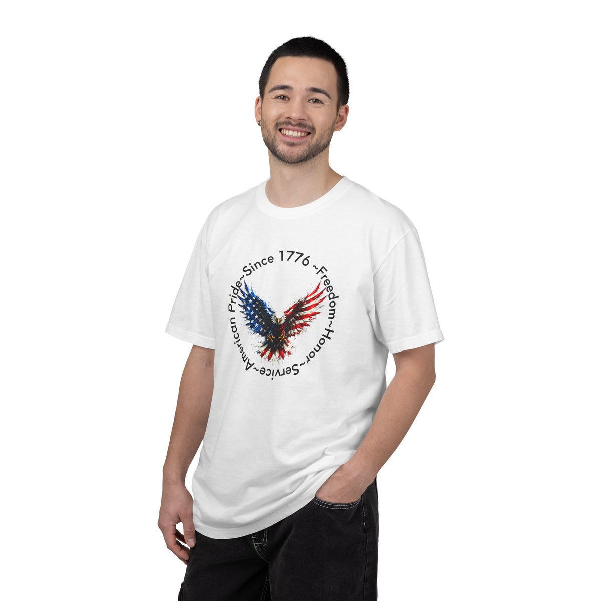 American Flag Eagle T-Shirt — Patriotic Tee