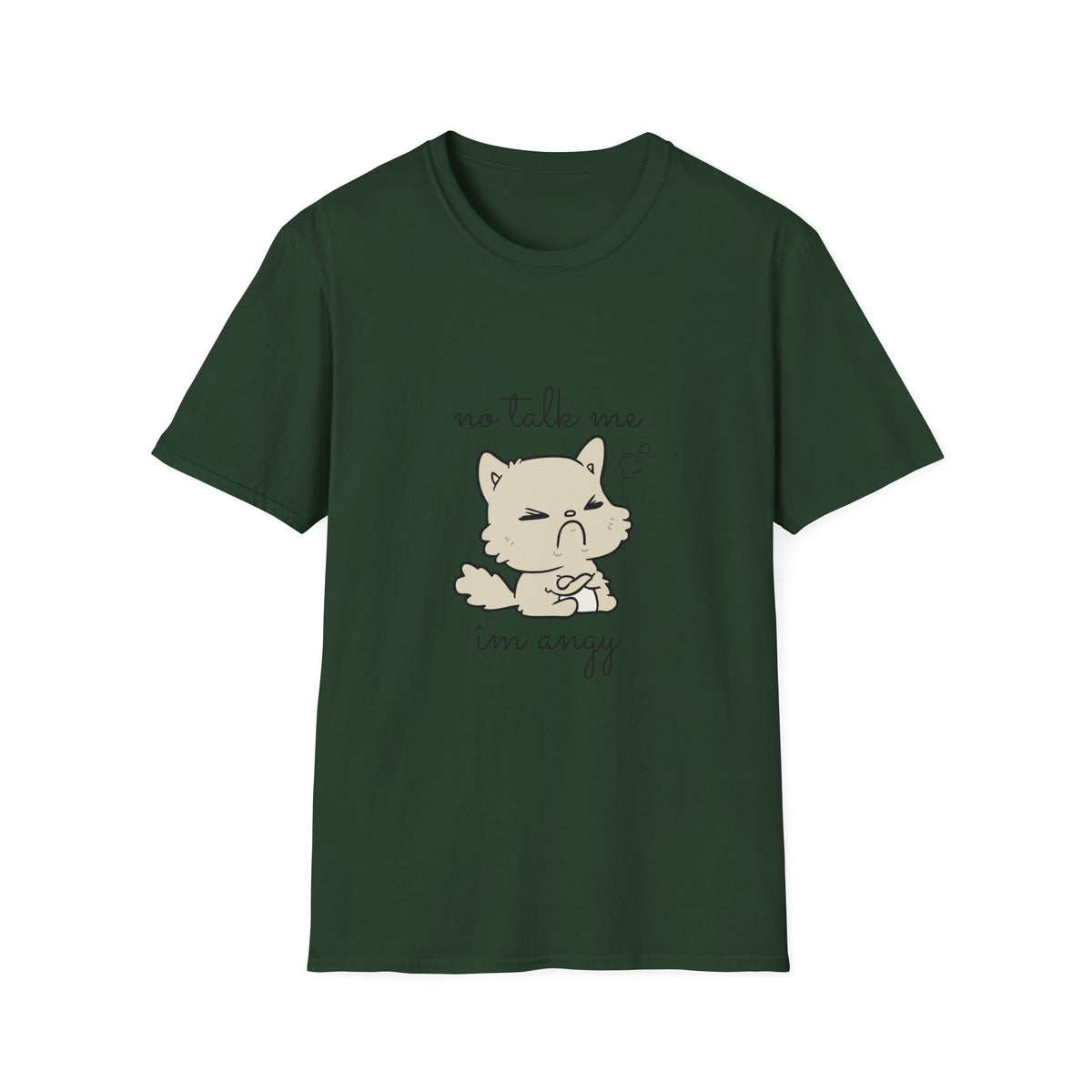 No Talk Me I'm Savvy Cat T-Shirt