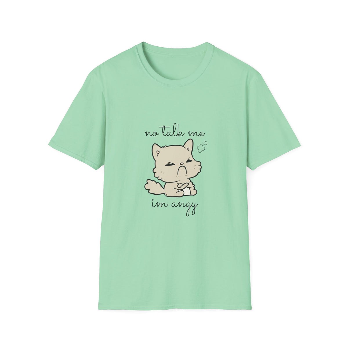No Talk Me I'm Savvy Cat T-Shirt