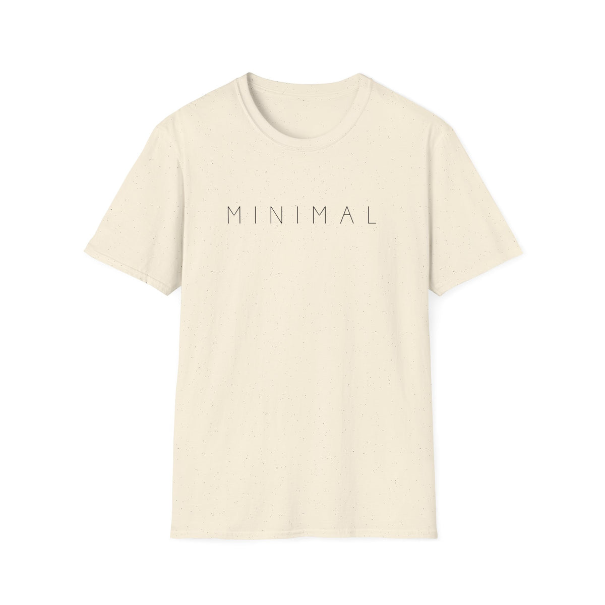 Minimal Graphic T-Shirt — Minimalist Text Tee for Everyday Casual Wear