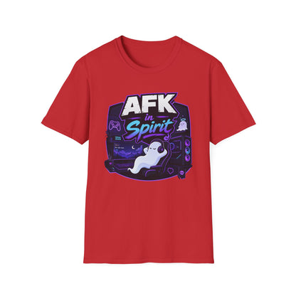 AFK in Spirit T-Shirt — Cute Gaming Ghost Tee