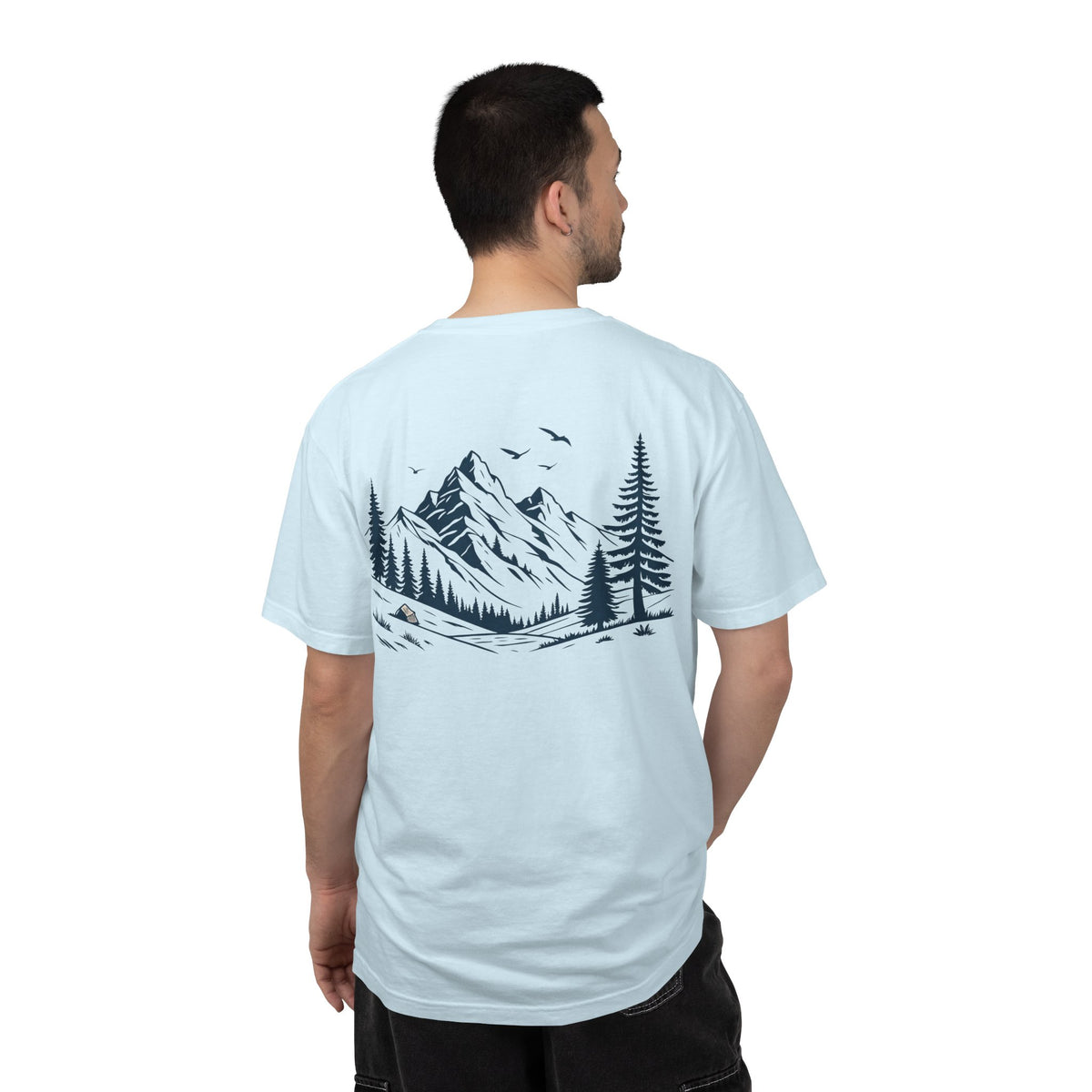 Mountain Ridge — Minimal Wilderness Graphic Tee