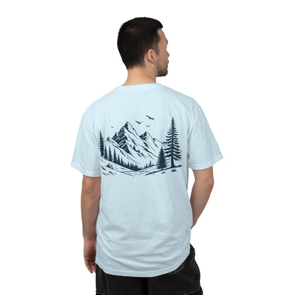 Mountain Ridge — Minimal Wilderness Graphic Tee