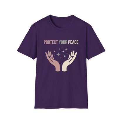 Protect Your Peace T-Shirt — Spiritual Self-Care Graphic Tee