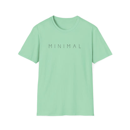 Minimal Graphic T-Shirt — Minimalist Text Tee for Everyday Casual Wear
