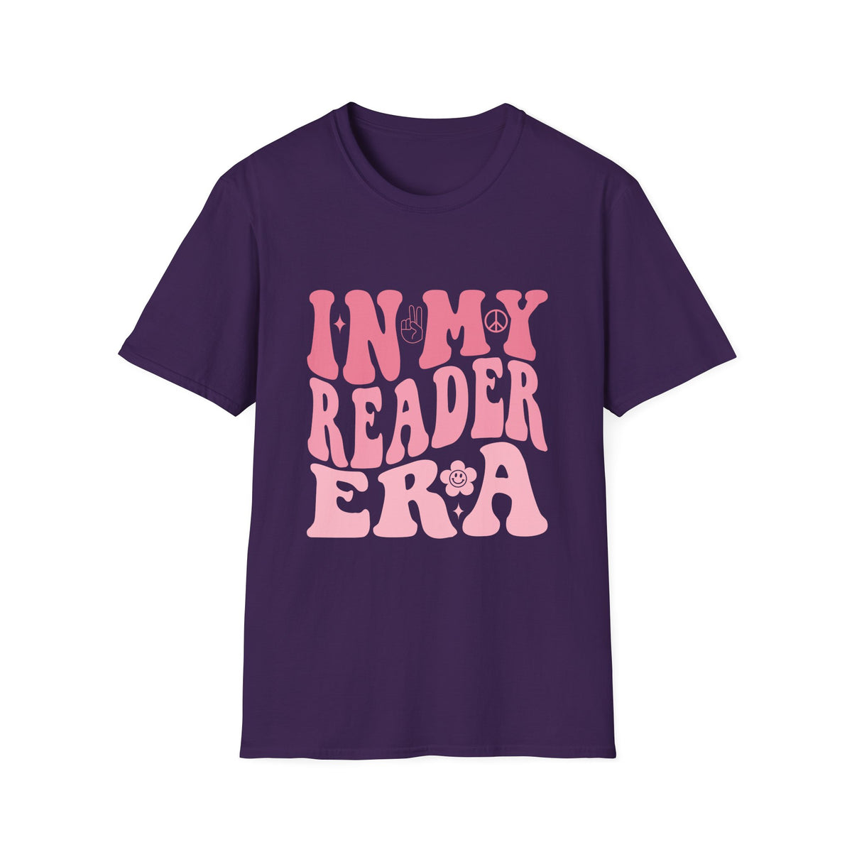 Reader Era T‑Shirt — 'In My Reader Era' Pink Retro Typography Shirt