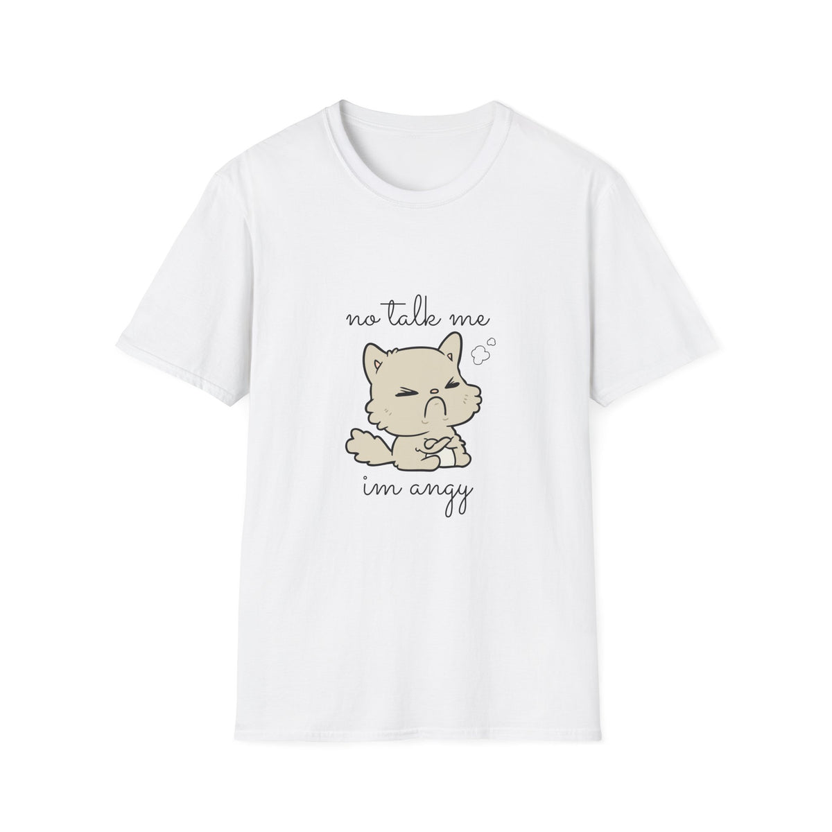 No Talk Me I'm Savvy Cat T-Shirt