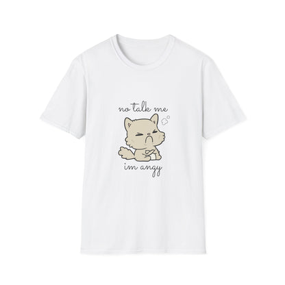 No Talk Me I'm Savvy Cat T-Shirt