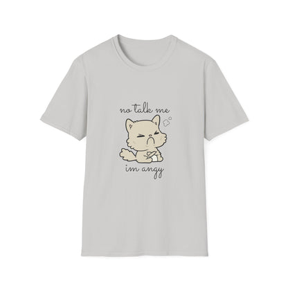 No Talk Me I'm Savvy Cat T-Shirt