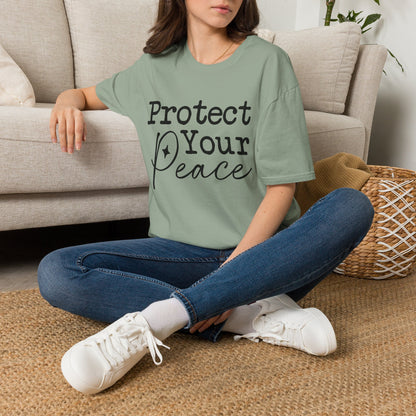 Protect Your Peace T-Shirt — Inspirational Self-Care Tee
