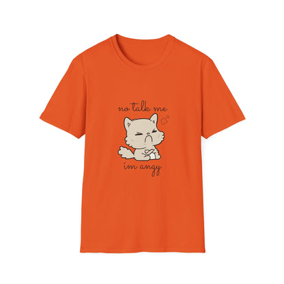 No Talk Me I'm Savvy Cat T-Shirt