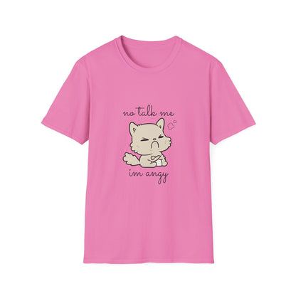 No Talk Me I'm Savvy Cat T-Shirt