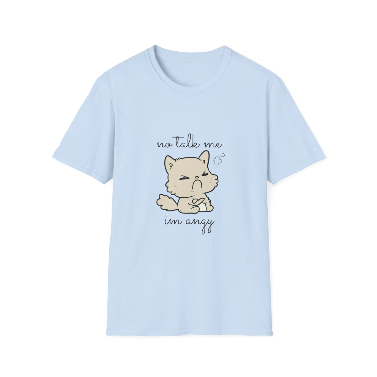 No Talk Me I'm Savvy Cat T-Shirt