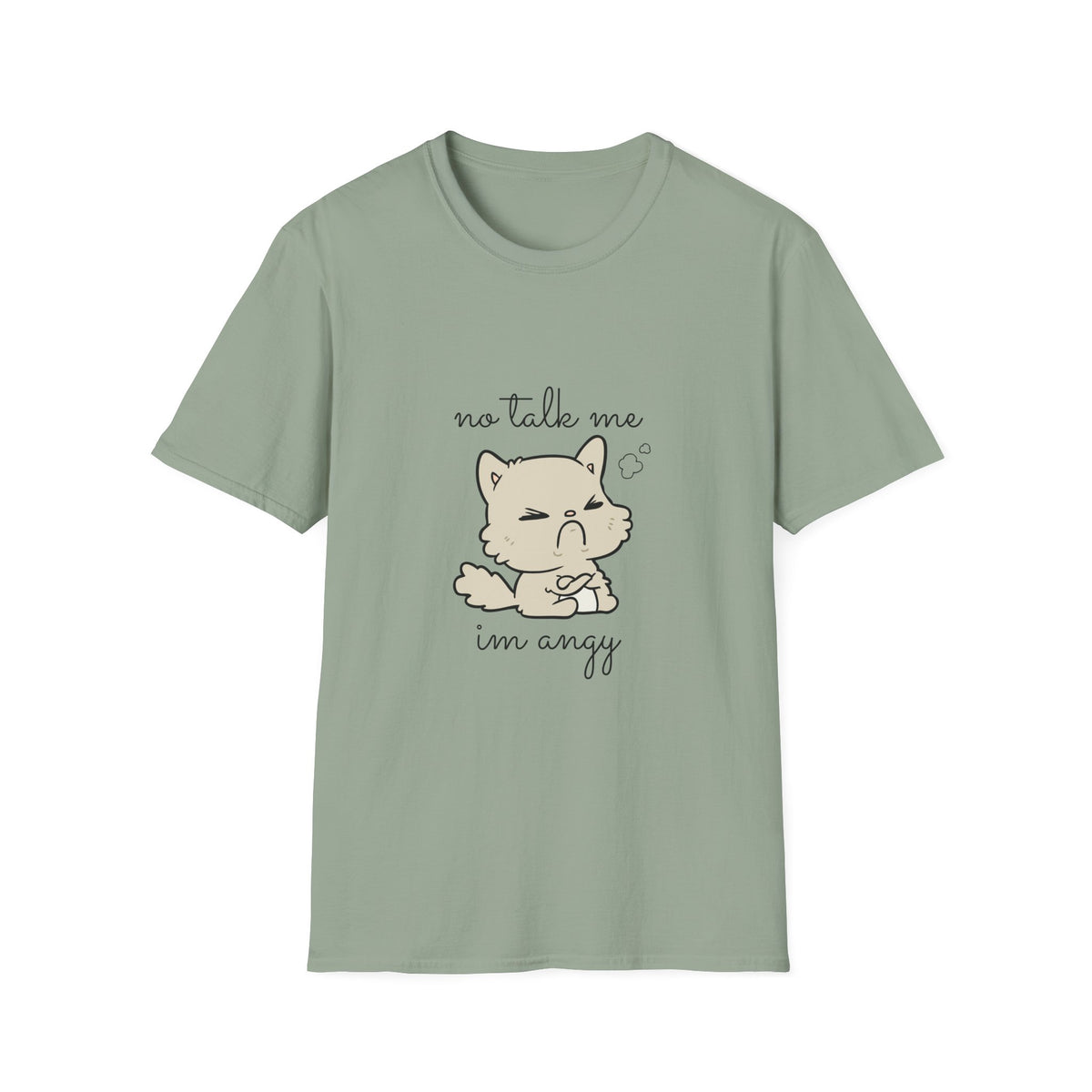 No Talk Me I'm Savvy Cat T-Shirt