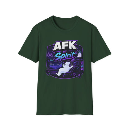 AFK in Spirit T-Shirt — Cute Gaming Ghost Tee