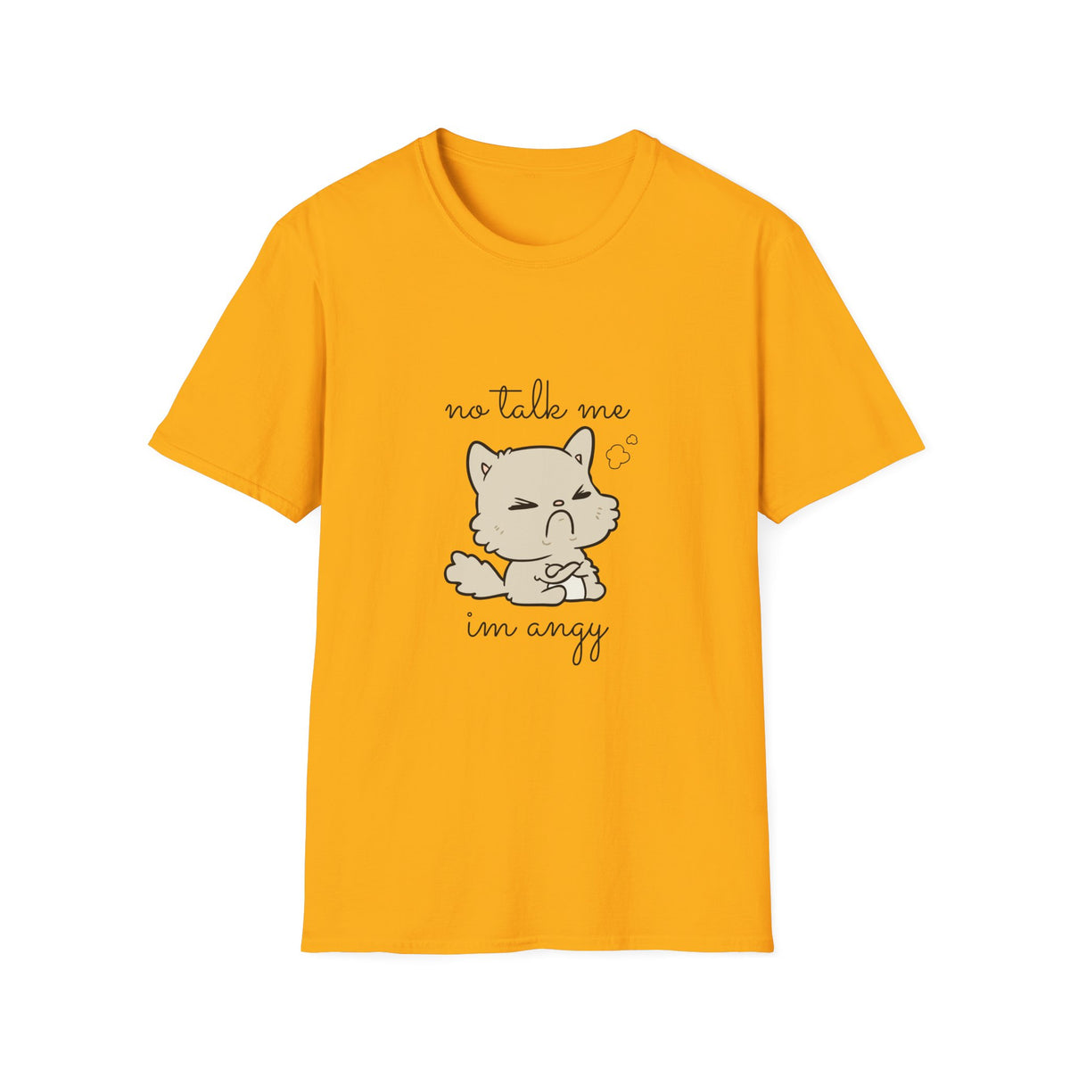No Talk Me I'm Savvy Cat T-Shirt