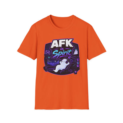 AFK in Spirit T-Shirt — Cute Gaming Ghost Tee