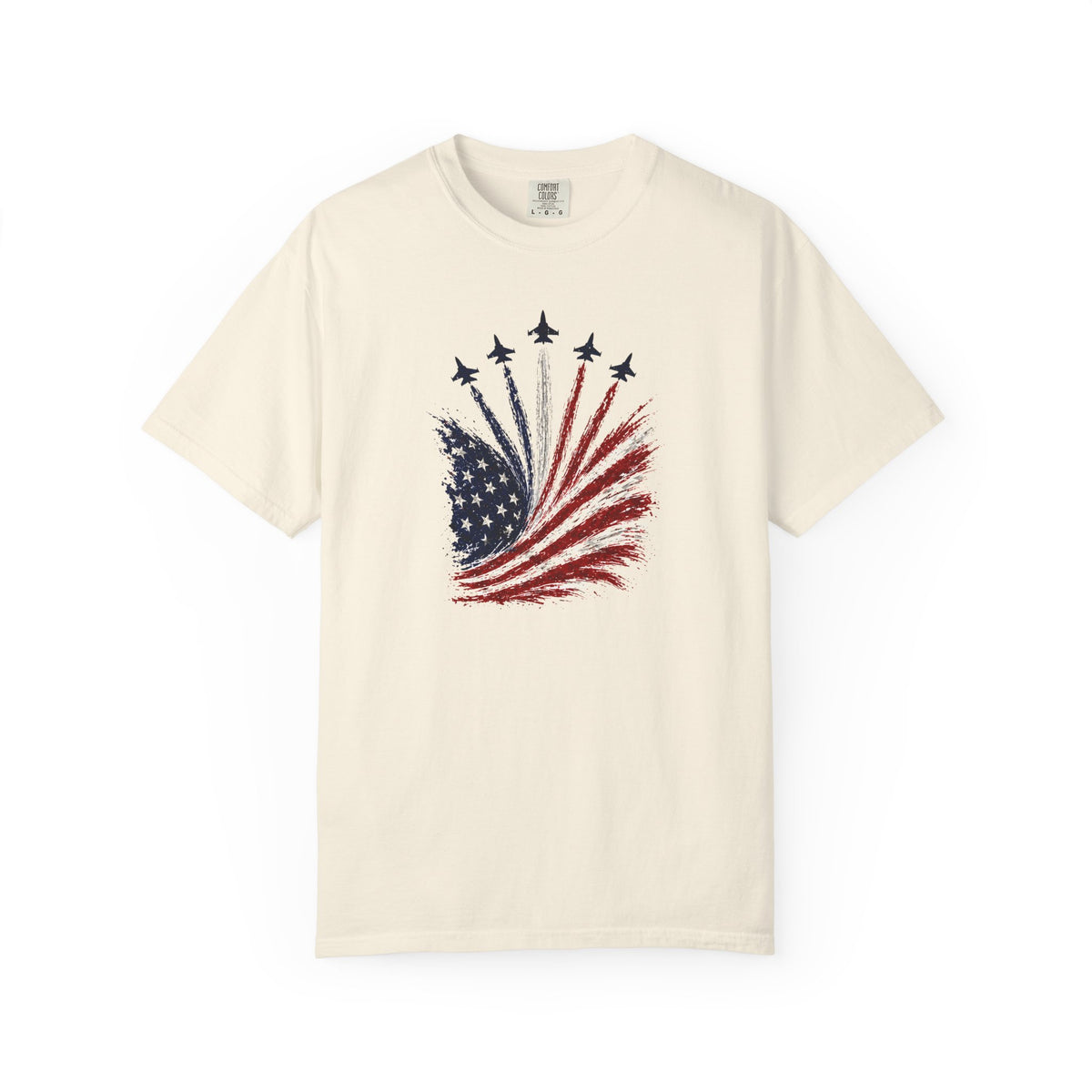 American Flag Firework T-Shirt — Patriotic Independence Day Tee