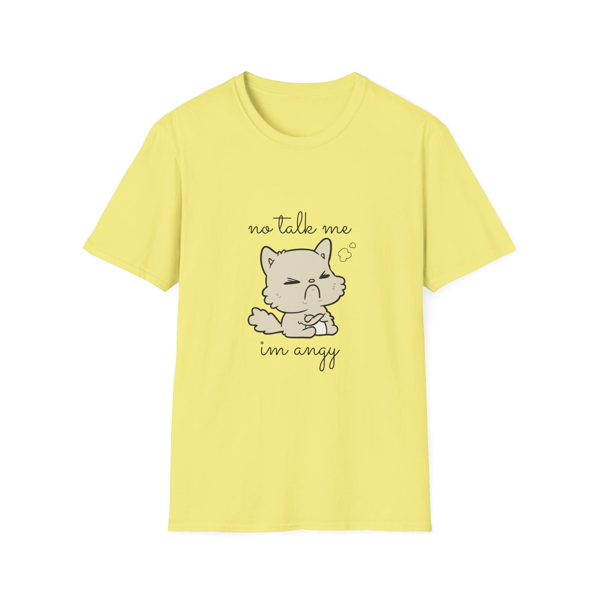 No Talk Me I'm Savvy Cat T-Shirt