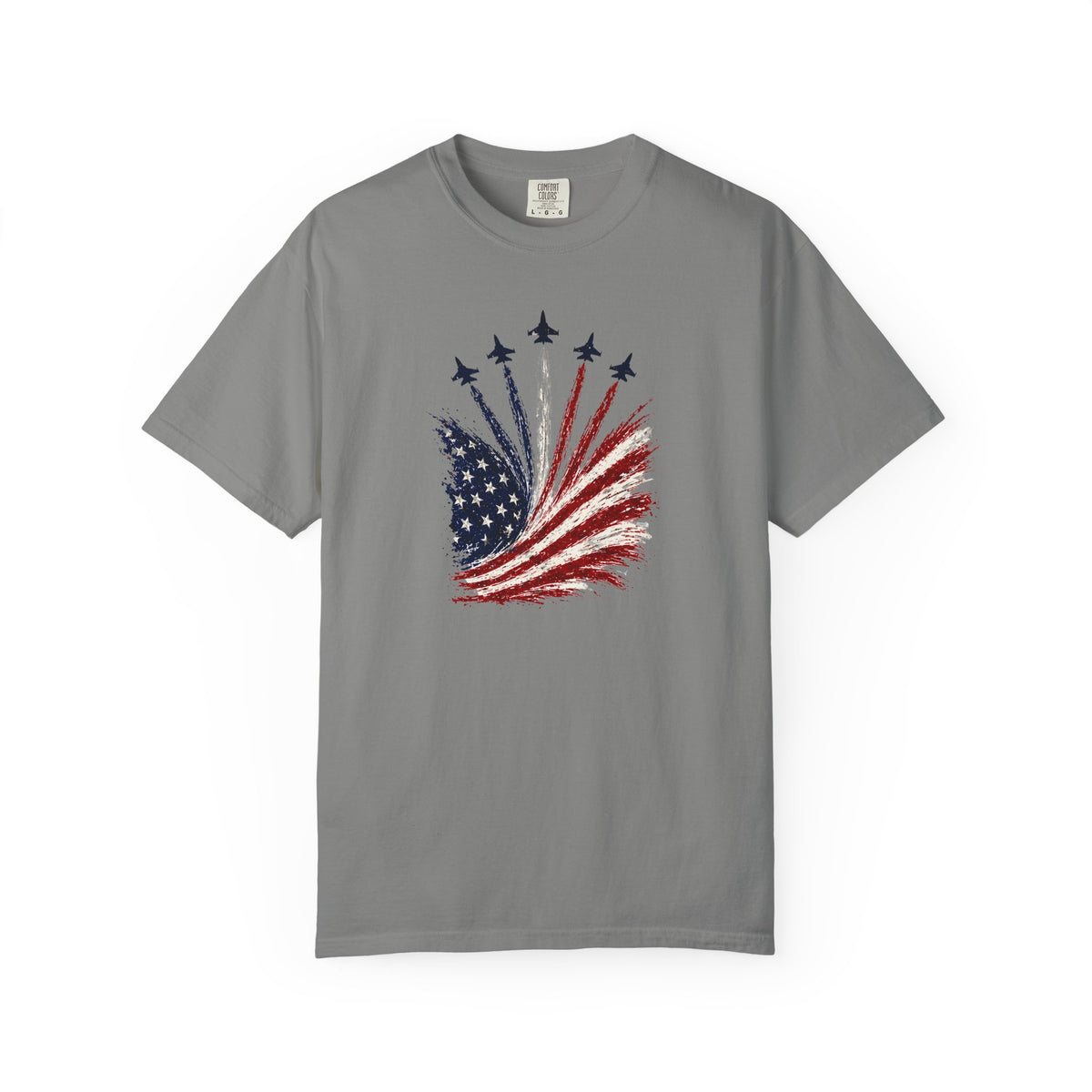 American Flag Firework T-Shirt — Patriotic Independence Day Tee