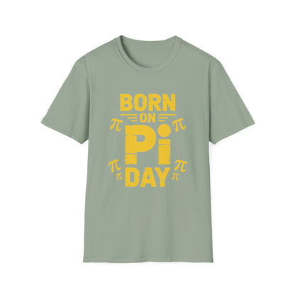 Pi Day T-Shirt — "Born on Pi Day" Math Lover Tee
