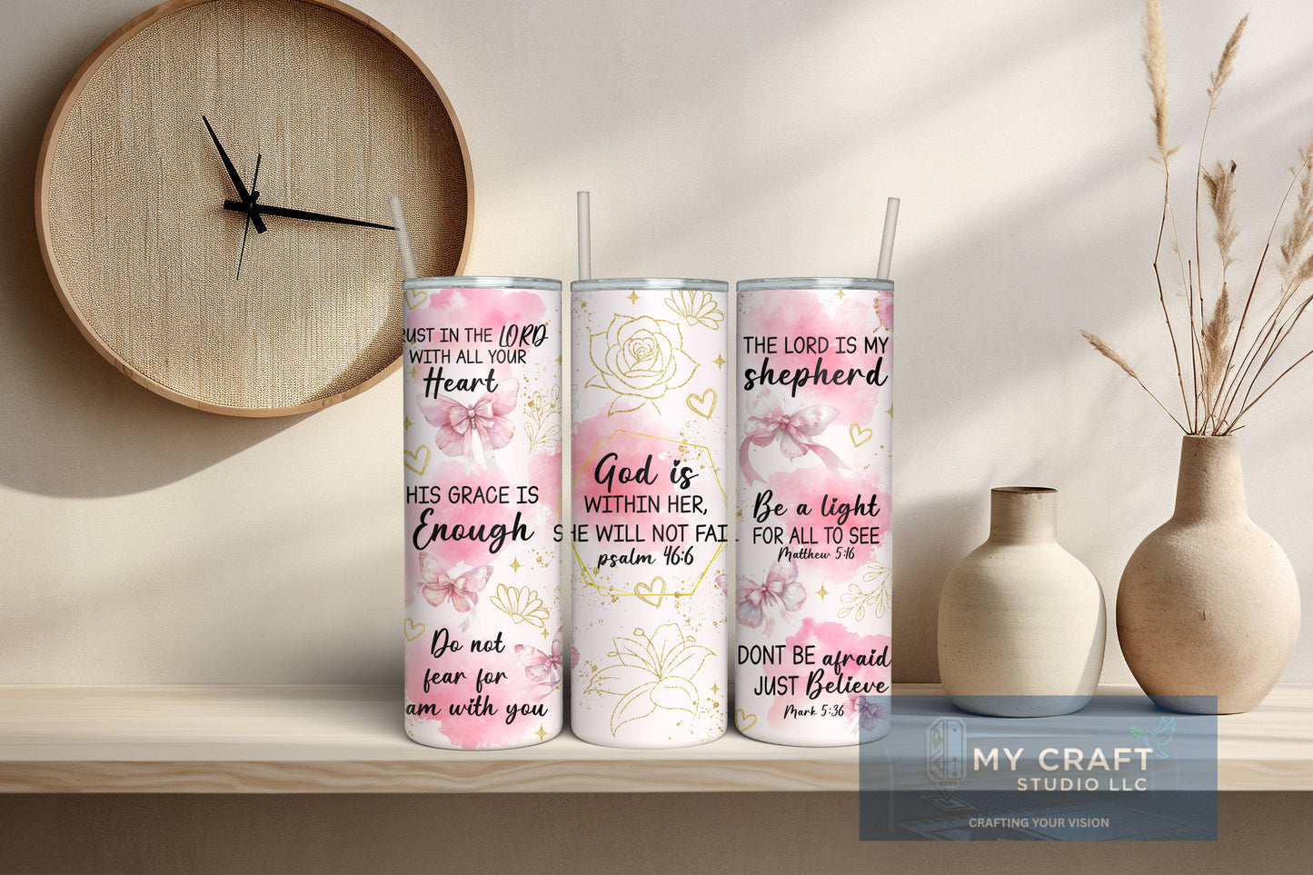 "For Her" Christian Tumbler