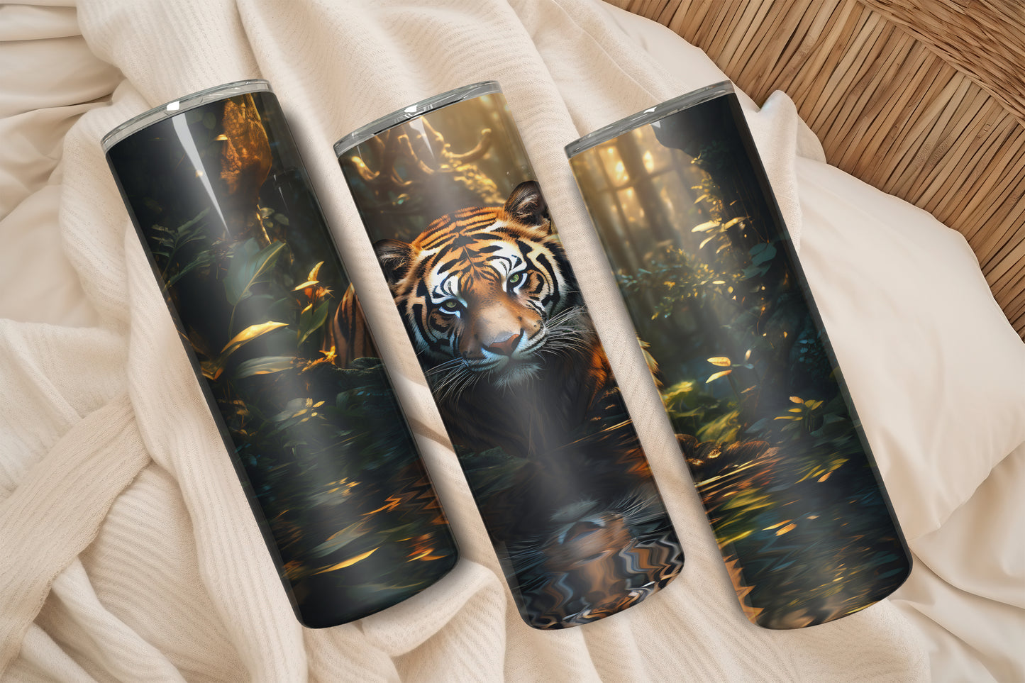 Tiger in the Jungle Tumbler