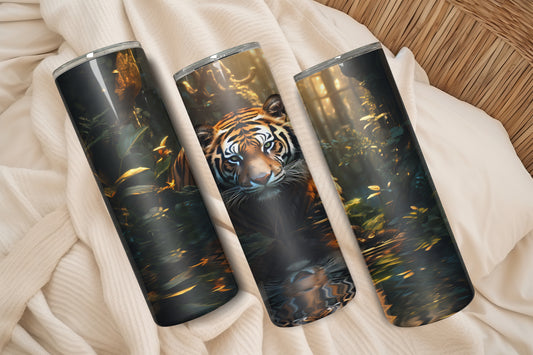 Tiger in the Jungle Tumbler