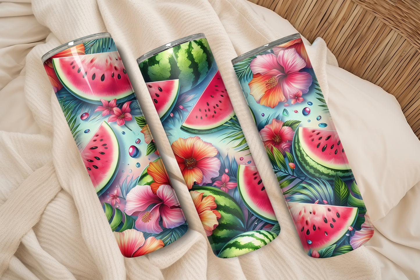 Watermelon & Tropical Fruit Tumbler